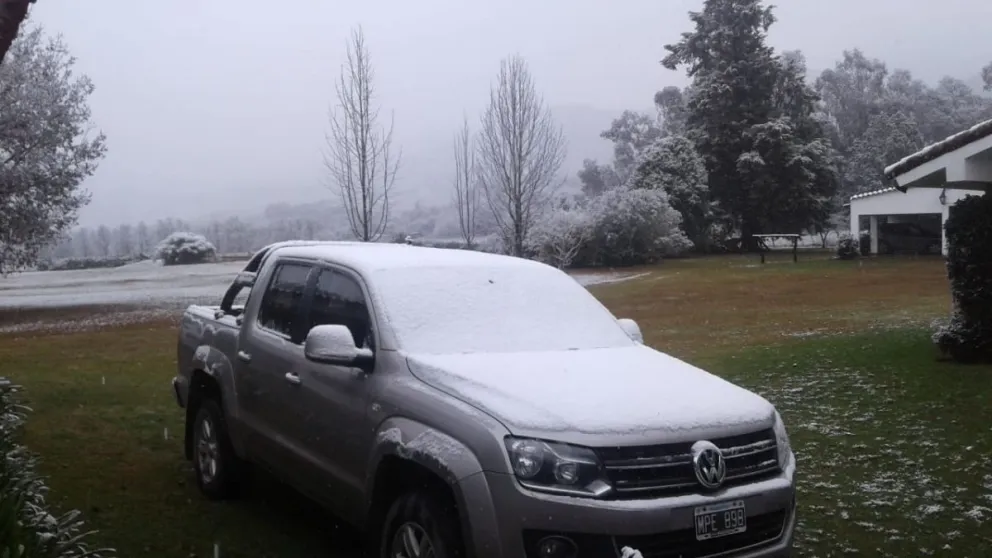 Sábado congelado ¿Cuándo llega la nieve a Salta?