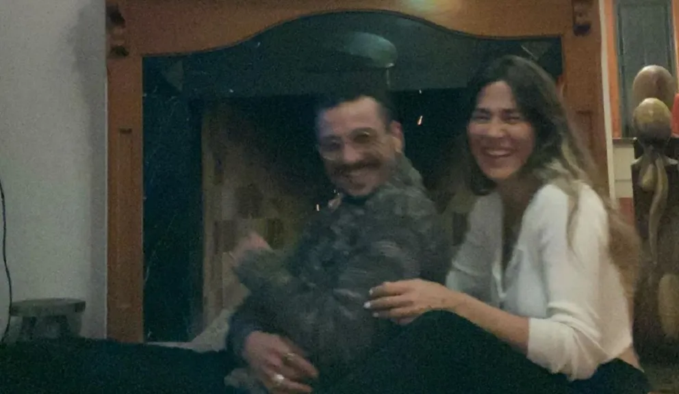 Daniel Osvaldo disfrutó de una solitaria tarde de música