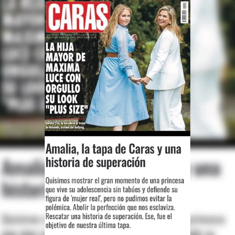 Revista Caras. Fuente (Instagram)