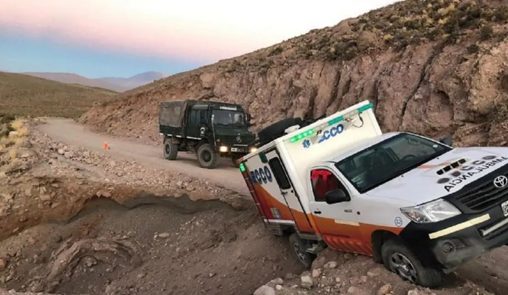 Ambulancia. Fuente: Captura de video