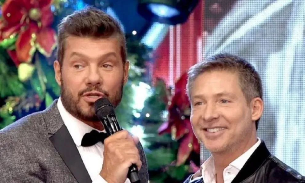 Marcelo Tinelli y Adrián Suar Fuente (Twitter)