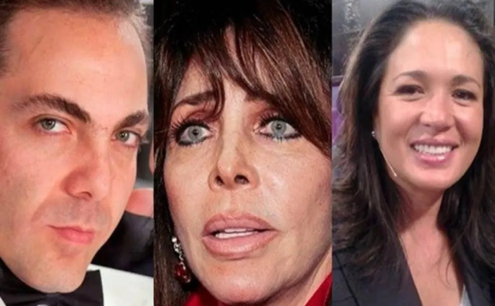 Christian Castro, Verónica Castro y Yolanda Andrade. Fuente: Instagram