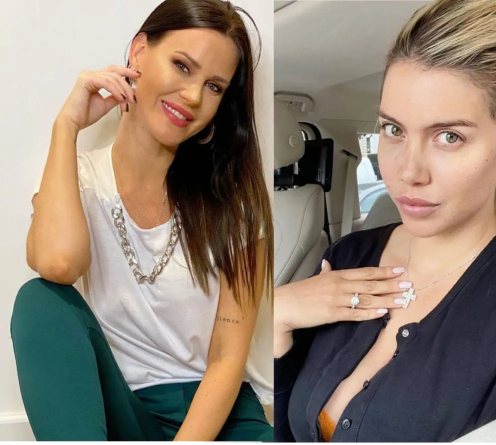 Natalie Weber y Wanda Nara Fuente: (Instagram)