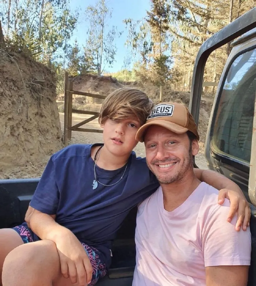 Benjamín y Bautista Vicuña. Fuente (Instagram)