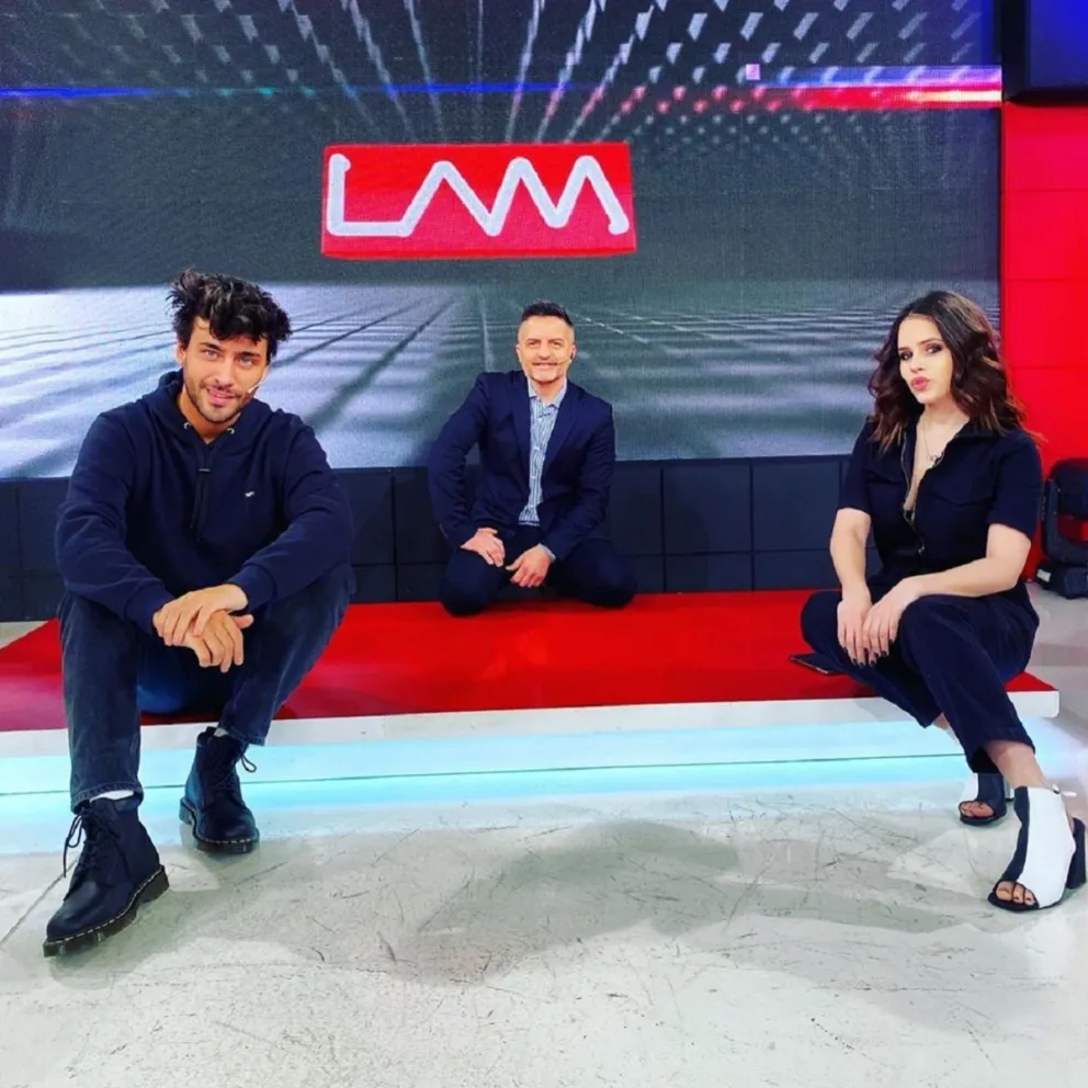 Ángel De Brito, Lizardo Ponce y Sofi Morandi. Fuente (Instagram)