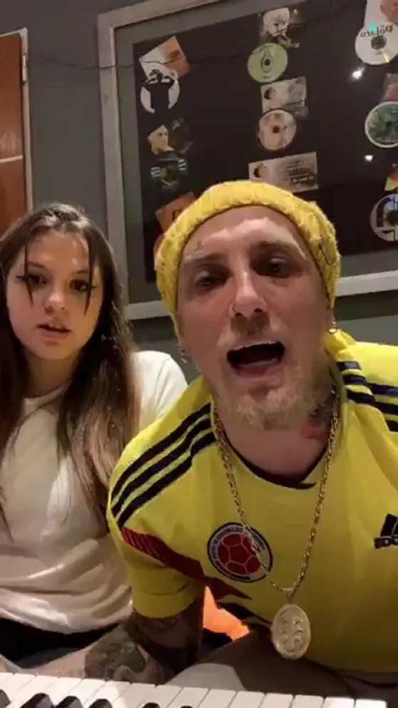 Con un emotivo posteo, El Polaco, saludó a Sol, la hija que tiene en común con Karina La Princesita