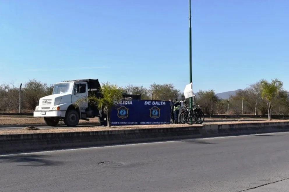 Accidente. Fuente: Twitter