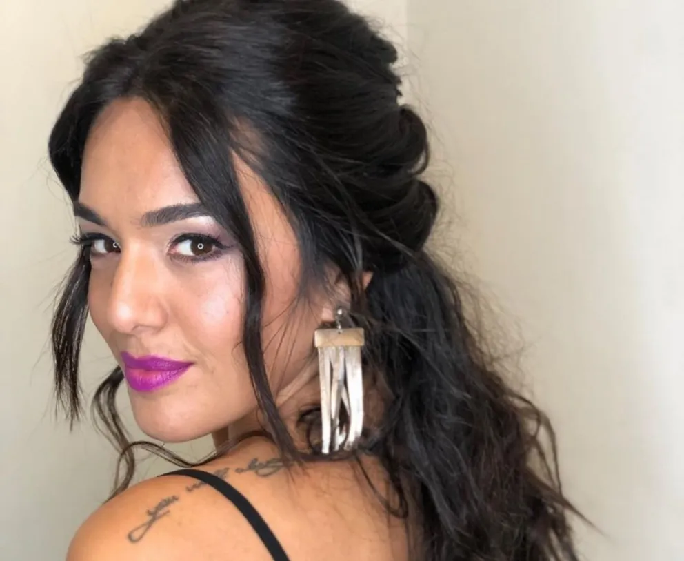 Ángela Leiva. Fuente: (Instagram)