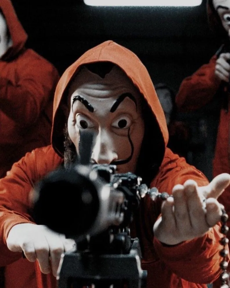 La Casa de Papel. Fuente (Instagram)