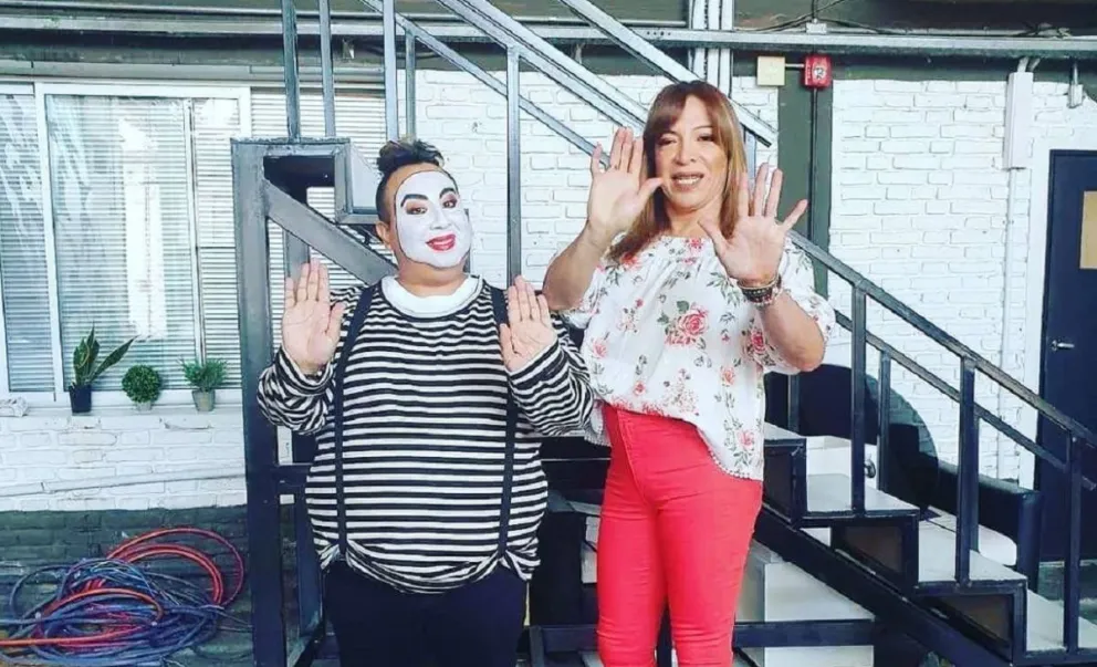 Lizy Tagliani y La Floppy Fuente (Instagram)