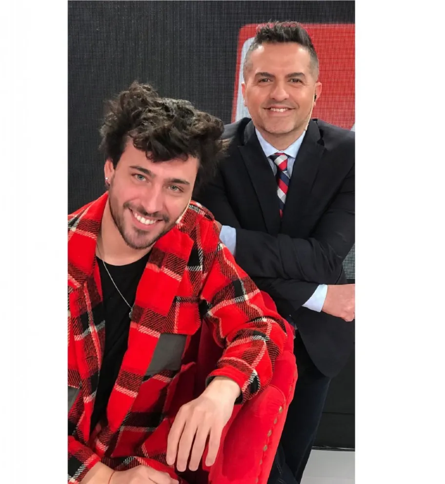 Lizardo Ponce y Ángel De Brito. Fuente (Instagram)