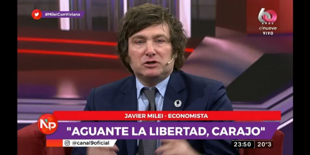 Javier Milei Fuente:(Twitter)