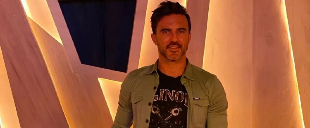 Fabián Cubero se mostró tranquilo y sin comentarios sobre el diagnóstico de Nicole Neumann