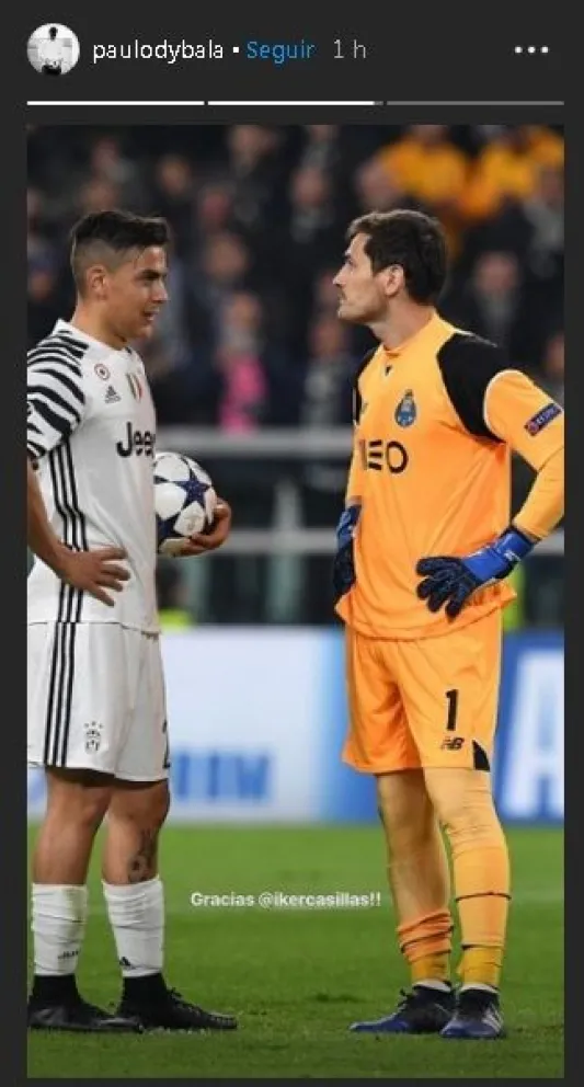 Iker Casillas. Fuente: twitter