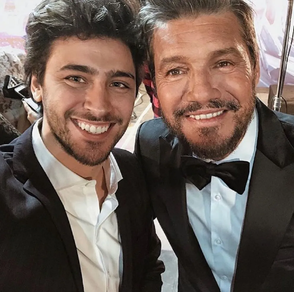 Lizardo Ponce y Marcelo Tinelli. Fuente (Instagram)