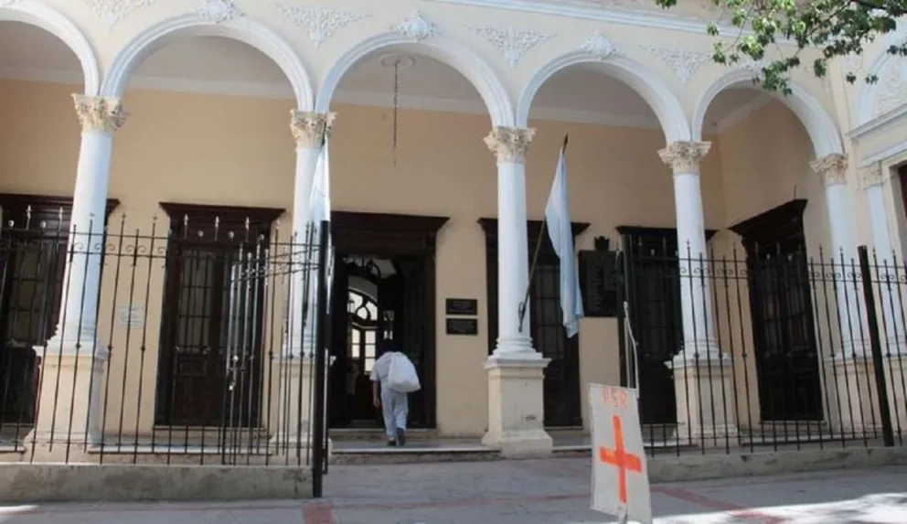 Hospital San Roque. Fuente: Twitter