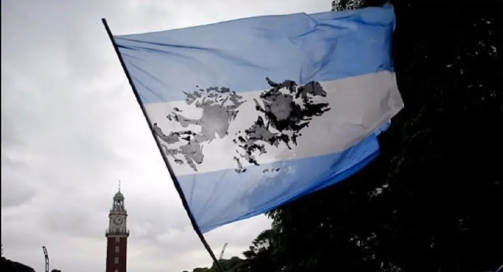 Bandera argentina. Fuente (Twitter)
