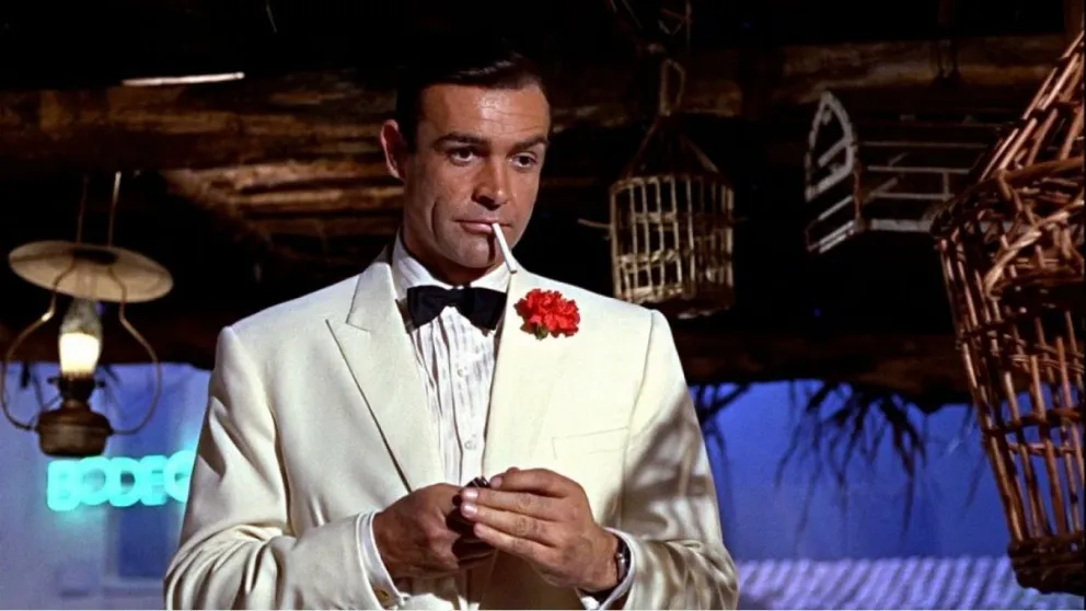 Sean Connery como James Bond. Fuente: twitter