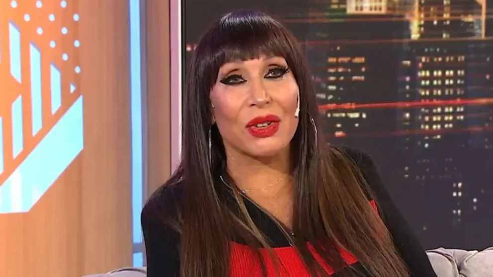 Moria Casán. Fuente: Instagram 