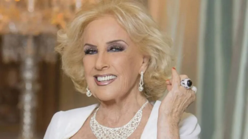 Mirtha Legrand. Fuente (Twitter)