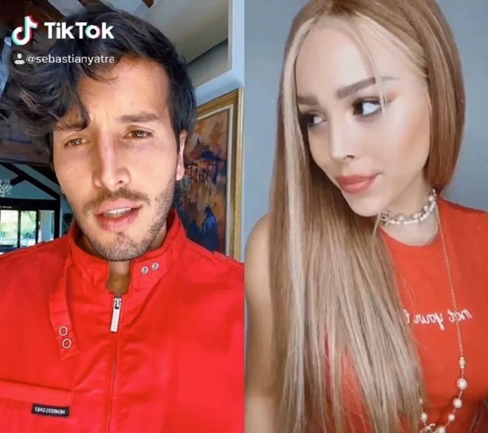Sebastián Yatra y Danna Paola están juntos en Miami y lo presumen en sus redes