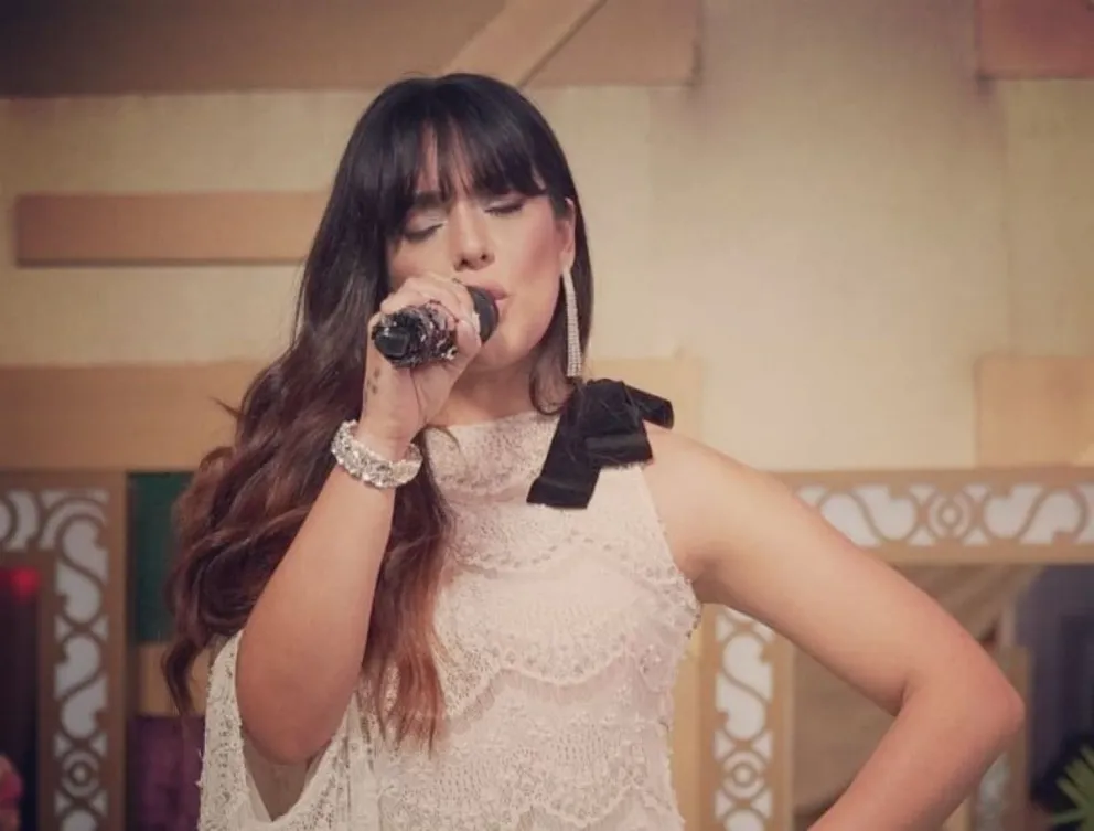 Ángela Leiva. Fuente: (Instagram)