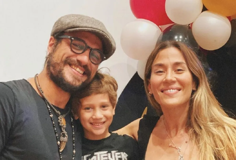 Daniel Osvaldo compartió su felicidad al llegar a casa y encontrarse con un gran gesto