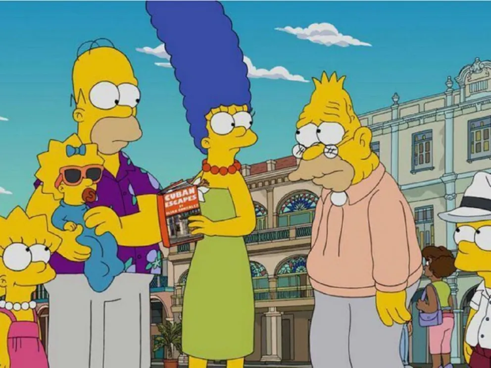 Los Simpson Fuente (Twitter)
