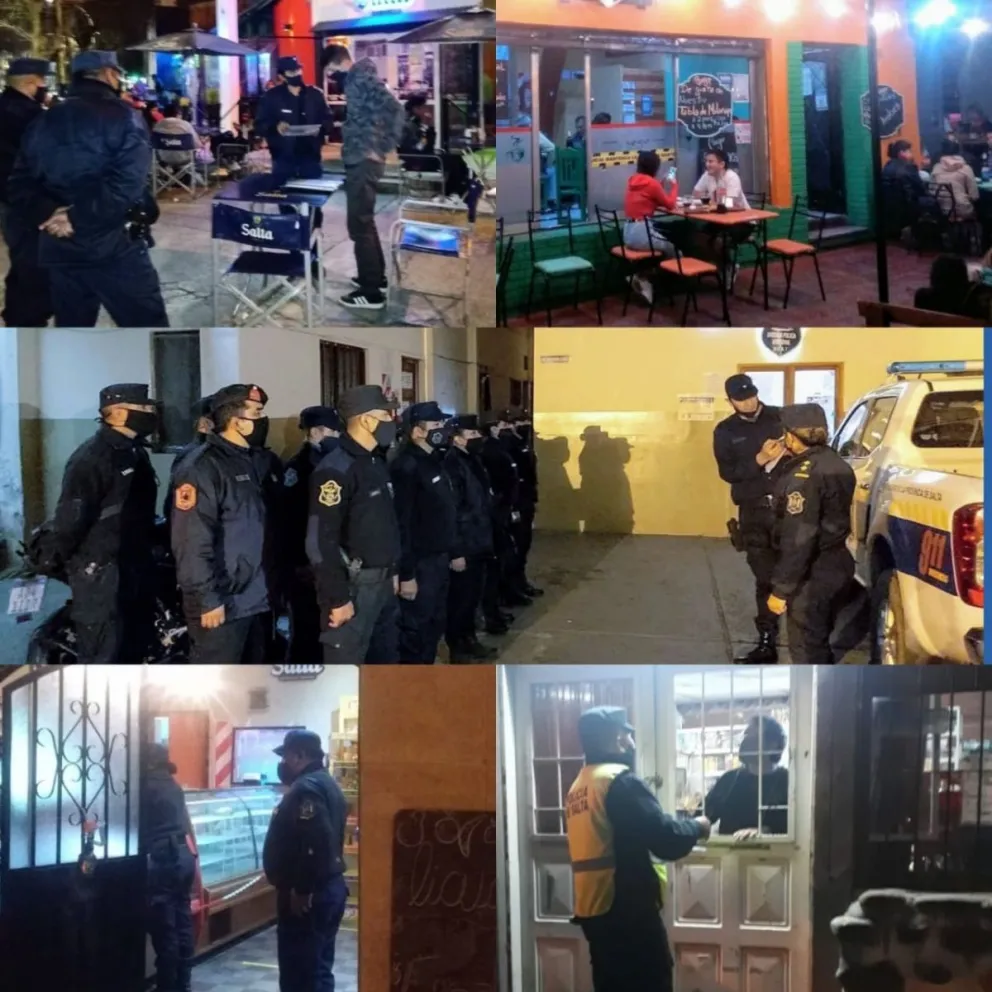 ¡Vivos bárbaros! La policía de Salta desbarató fiestas clandestinas y cerró varios locales
