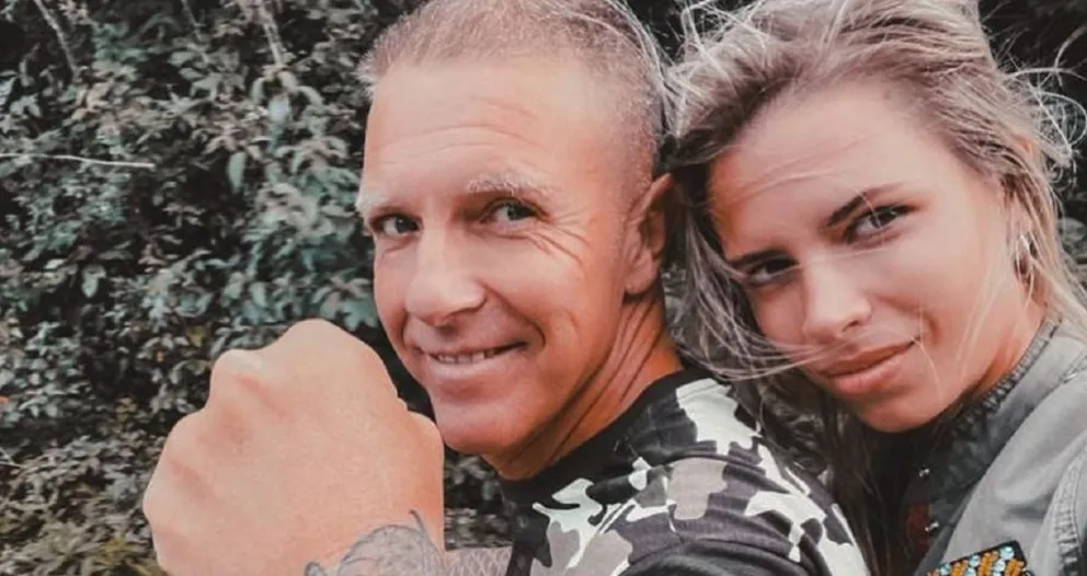 Alejandro Fantino y su novia Fuente (Instagram)