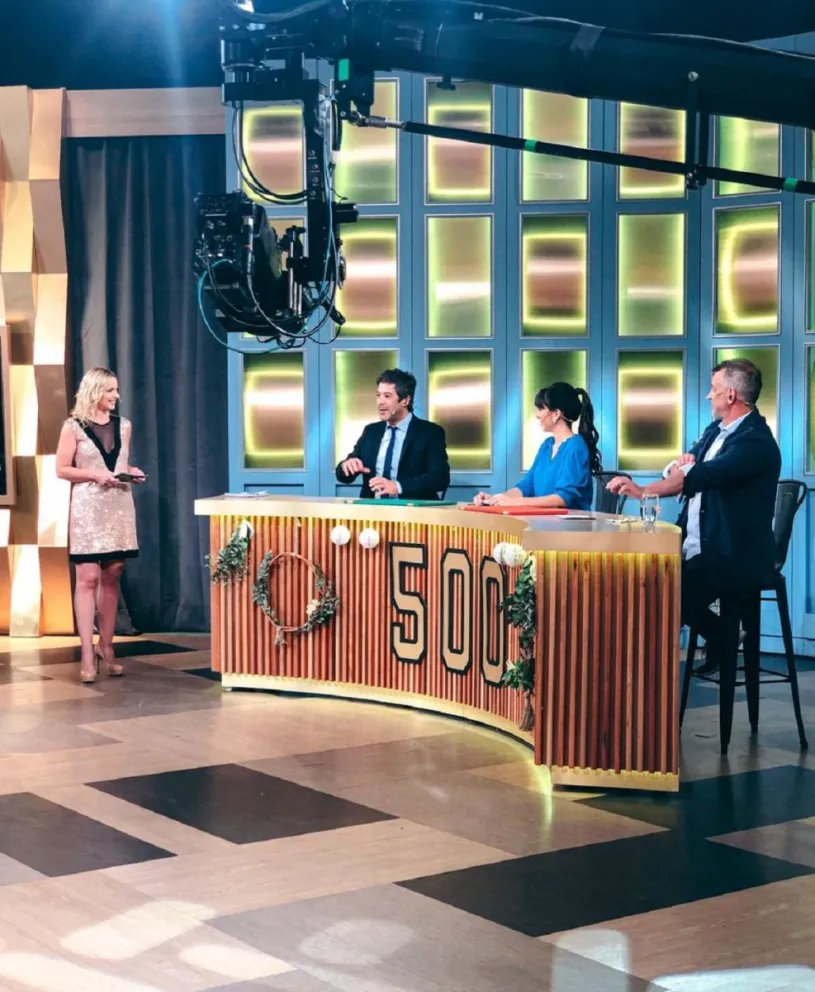 El Gran Premio de la Cocina llegó a los 500 programas y hubo fiesta en Canal 13