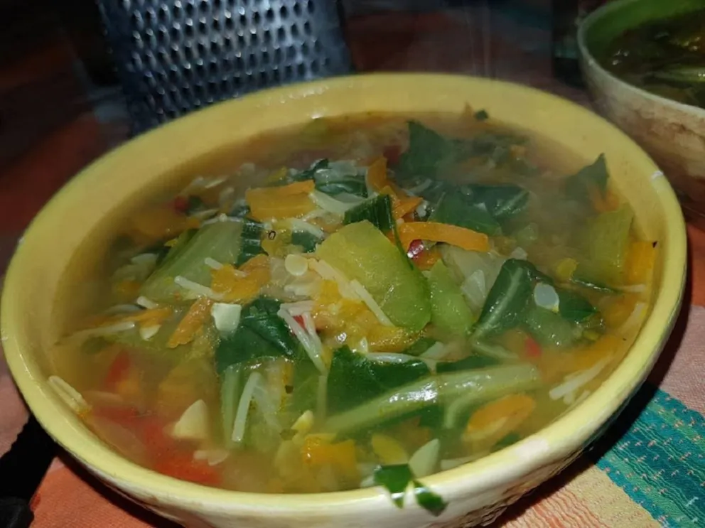 Sopa de verduras 