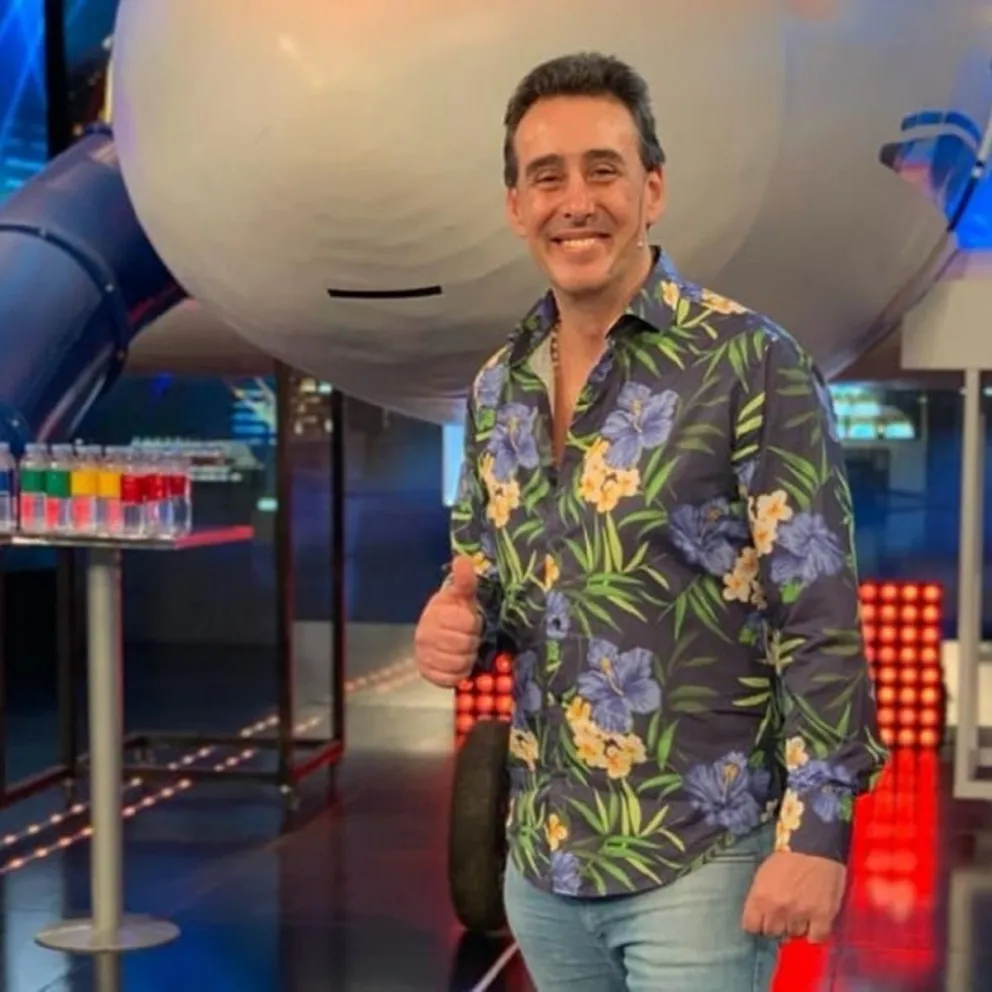 Rodrigo Vagoneta hizo tentar a todos en Bienvenidos a Bordo