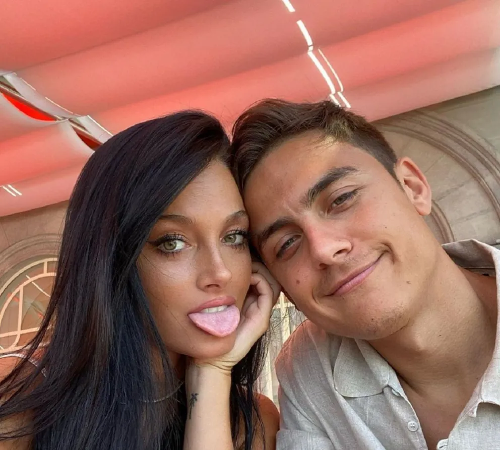Oriana Sabatini compartió un divertido momento de pareja junto a Dybala