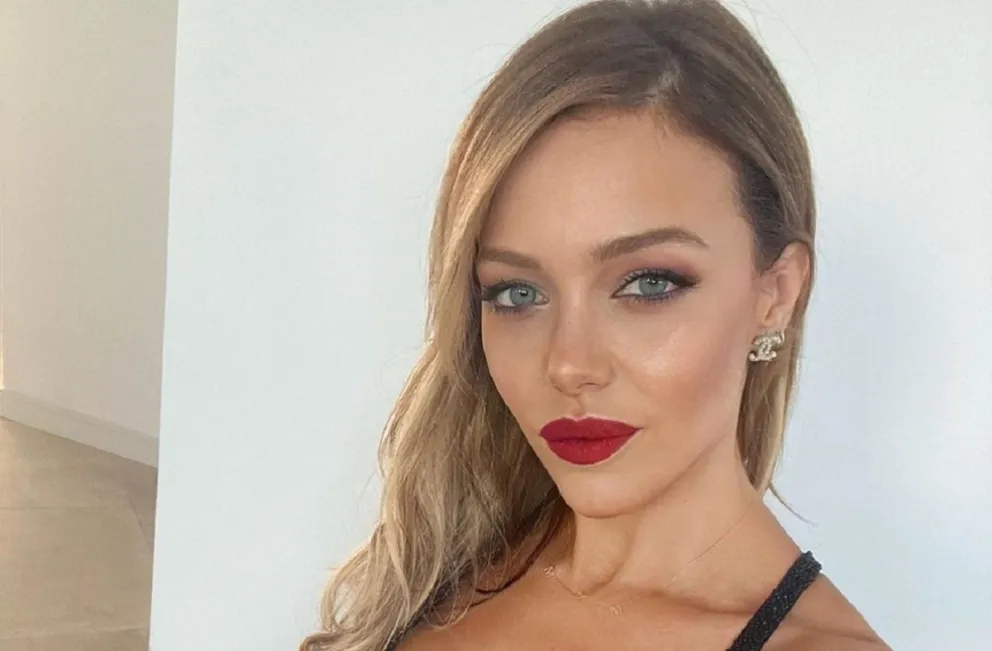 Evangelina Anderson deslumbró a todos con un sensual look
