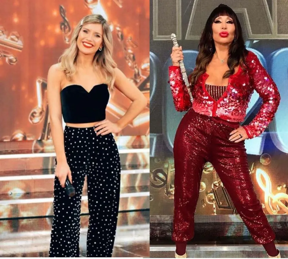 Laurita Fernández y Moria Casán Fuente: (Instagram)
