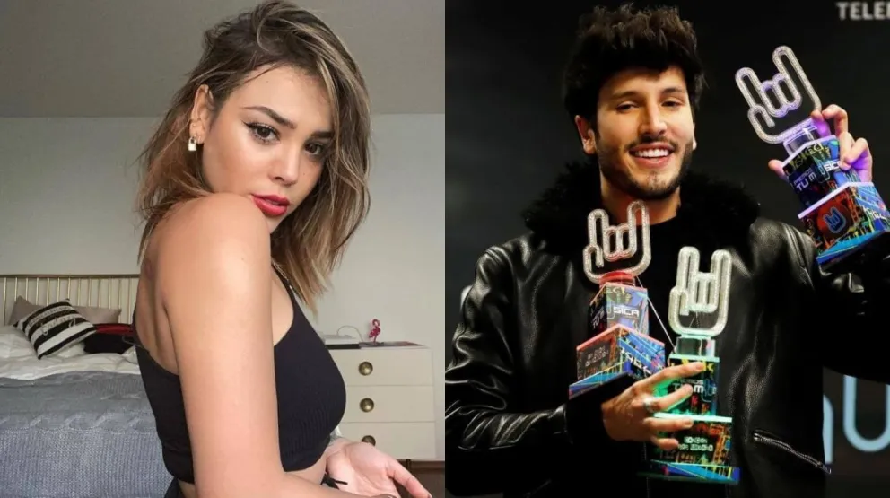 Danna Paola y Sebastián Yatra. Fuente: Instagram 