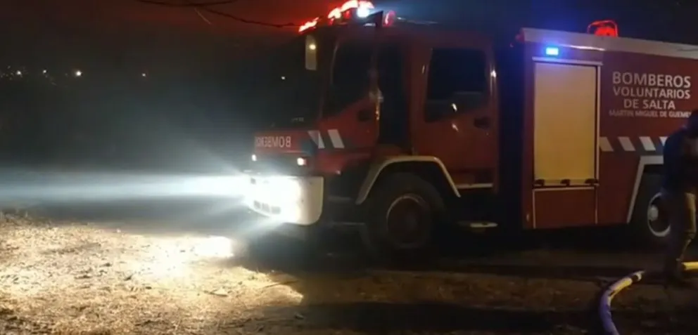 Bomberos. Fuente: Captura de video