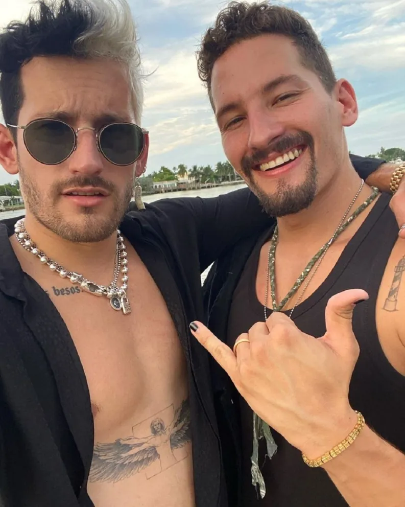 Mau y Ricky Montaner. Fuente (Instagram)