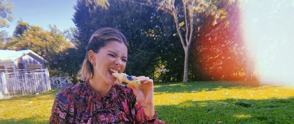 La China Suárez reveló cómo comienza a disfrutar de los días de sol desde casa