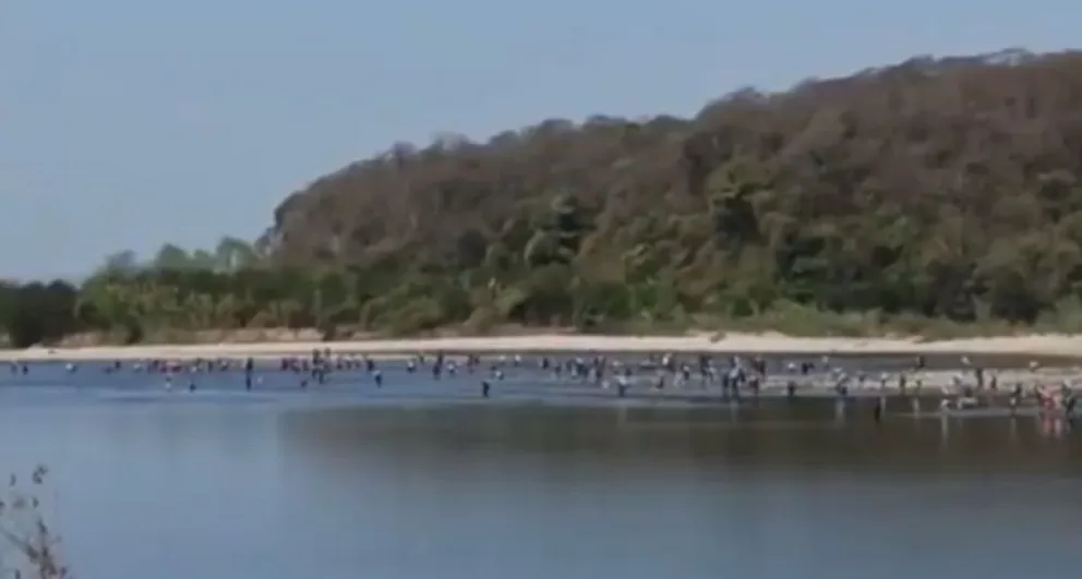 Frontera. Fuente: Captura de video
