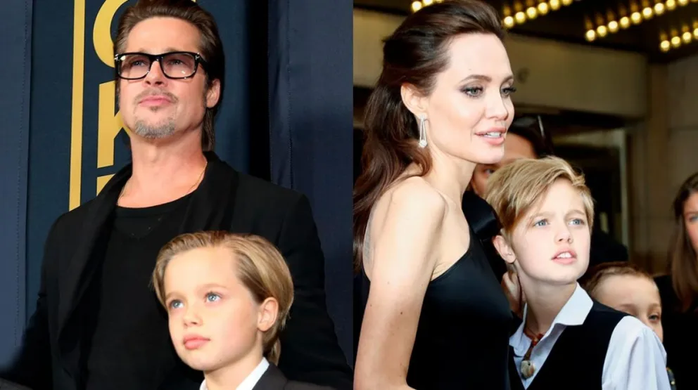 Angelina Jolie y Brad Pitt. Fuente: Instagram