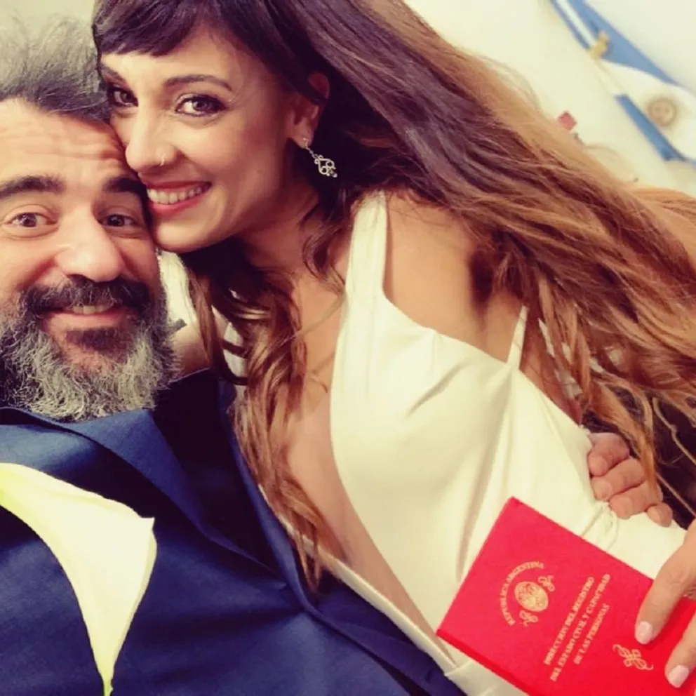 Martina Gusman y Pablo Trapero dieron el "sí" en plena pandemia