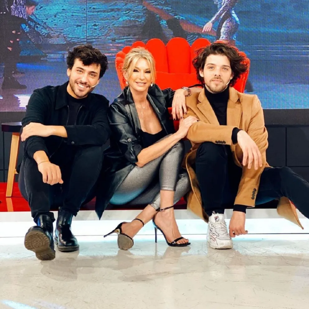 Lizardo Ponce, Santi Maratea y Yanina Latorre. Fuente (Instagram)