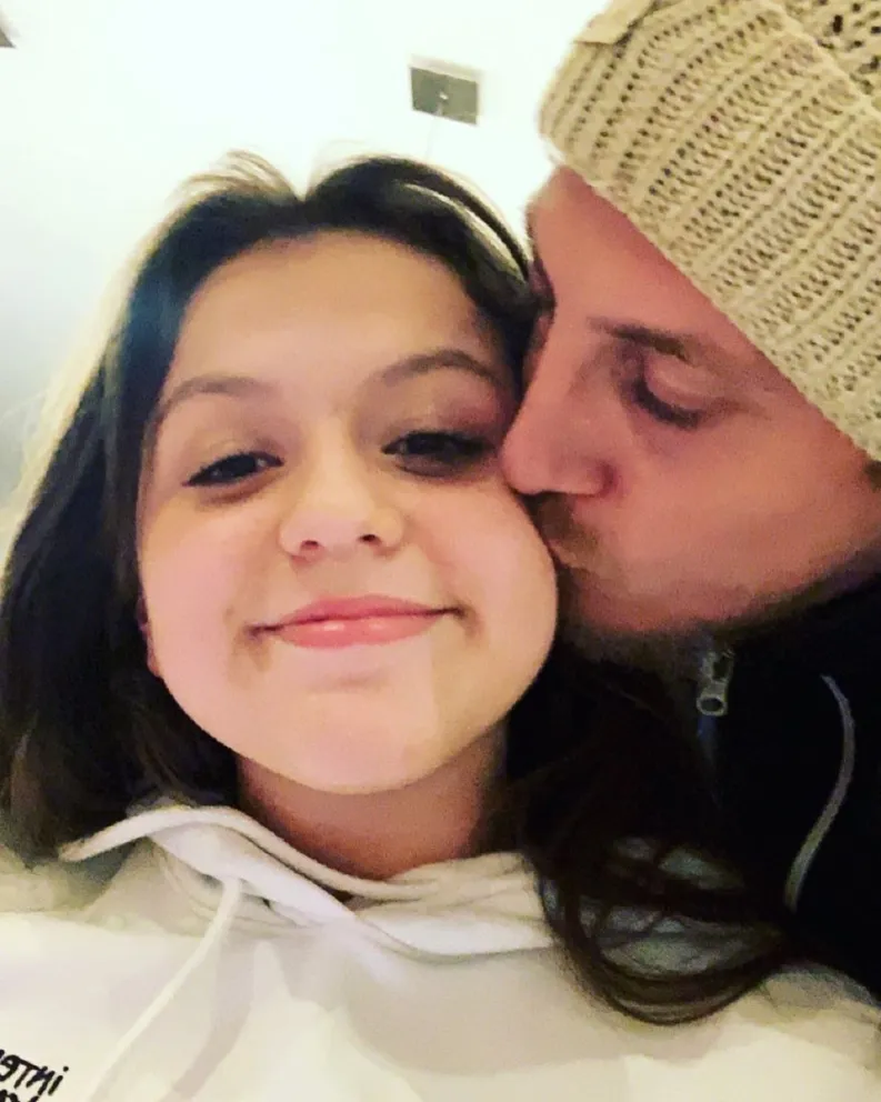 El Polaco y Sol, la hija que comparte con Karina La Princesita, se divierten en Tik Tok