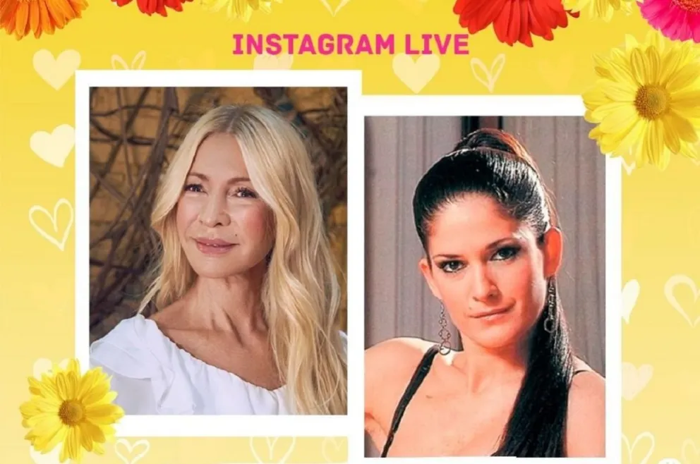 Cris Morena e Isabel Macedo. Fuente (Instagram)