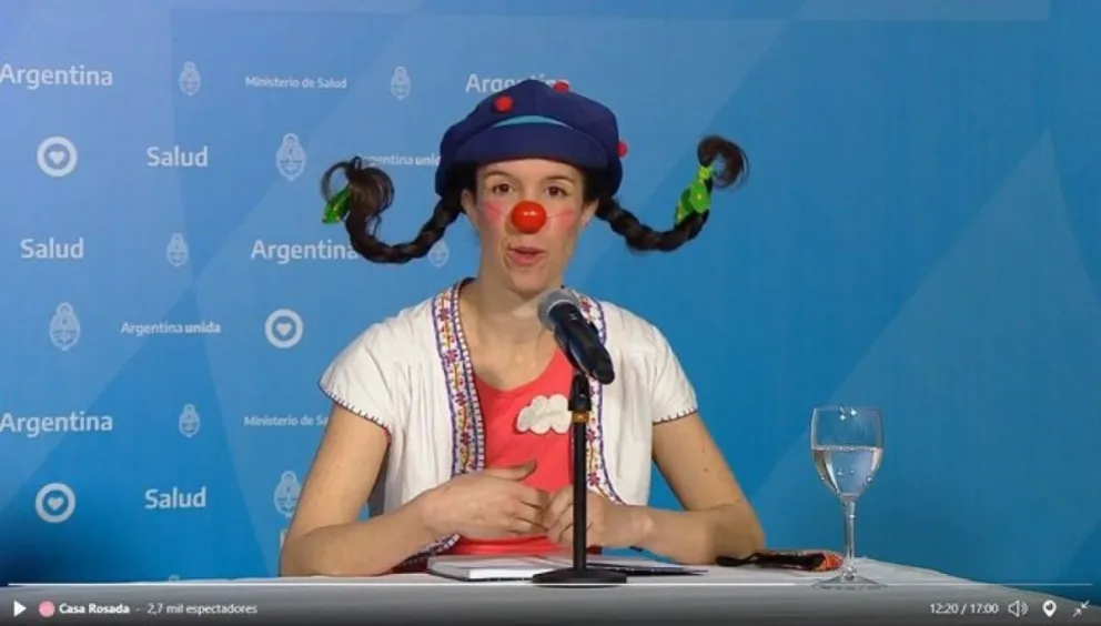 Payaso. Fuente: (Instagram)