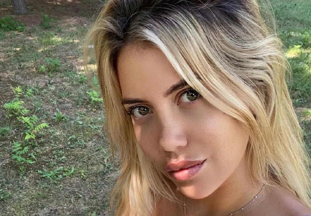 Wanda Nara reveló su inicio de semana desde su lujosa casa en Milán