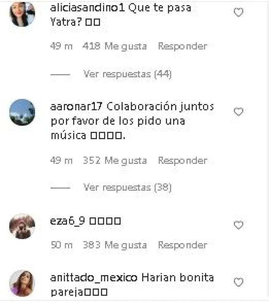 Sebastián Yatra. Fuente: twitter
