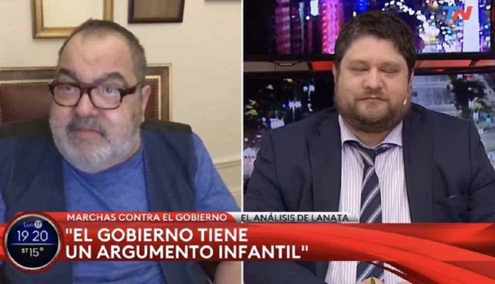 "No tengo miedo a contagiarme", Lanata brindó declaraciones polémicas en TN Central